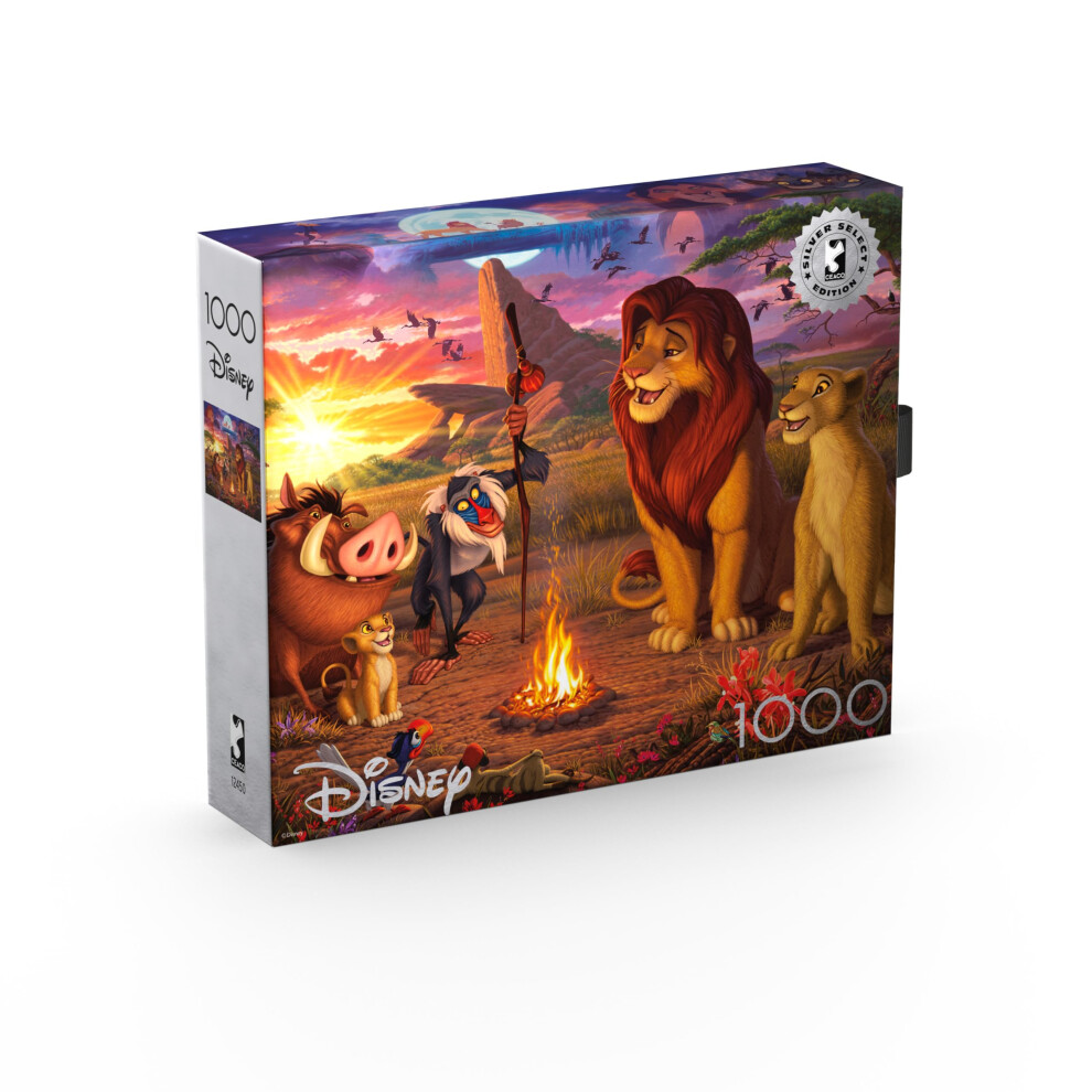 Photos - Jigsaw Puzzle / Mosaic Buffalo Games Ceaco - Silver Select - Disney - Steve Read - The Lion King Vignette - 1000 Piece Jigsaw Puzzle for Adults - C