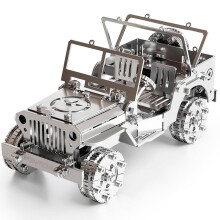3D Metaal Modelbouwsets, Mechanische IJzeren Bloedauto 3D Metaalpuzzel, Stalen Serie DIY Breinbrekers