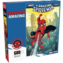 Buffalo Games - Marvel - Beyond Amazing: Spider-Man - 500 Bitars Pussel för Vuxna - Utmanande för Spelkvällar - Fin