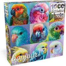 Buffalo Games - Holly Storlie - Papegoja Perfektion - 1000 Bitars Pussel för Vuxna - Utmanande Pussel för Spelafton