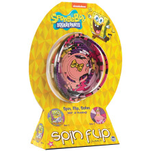 Spin Flip Puzzel: Spongebob & Patrick, 12 Ringen, 3D Puzzel, Uitdagend, Leuk, Interactieve Breinbreker voor Kinderen en Volwassenen