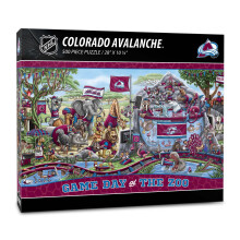 YouTheFan NHL Colorado Avalanche Spel Dagen På Zoo 500-bitars Pussel