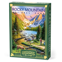 Boardwalk Puzzles Premium Featherlight Spielkarten, Themen-Deck für Zuhause und Reisen | Rocky Mountain Nationalpark