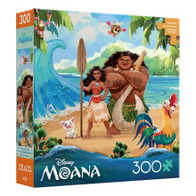 Ceaco - Disney - Moana och Maui - 300 Bitars Pussel för Vuxna