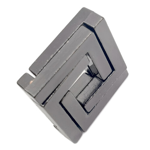 MAGIKON Traditional Brain Teaser, Classical Puzzle Magic Toy (Square Lock)