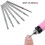 Nail Drill Bits Set for Acrylic Nails,electric Manicure Nail File Bit Package A 4