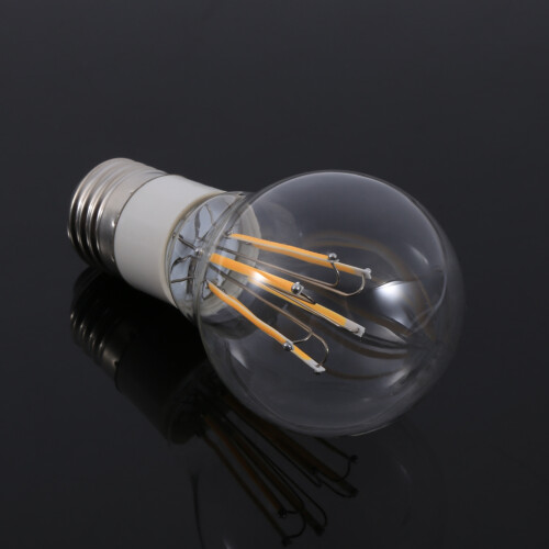 6W varm hvit E27COB LED-glødelampe 360 2