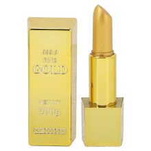 Goldtemperatur-Farbwechsel-Lippenstift - Metallischer Glitzer