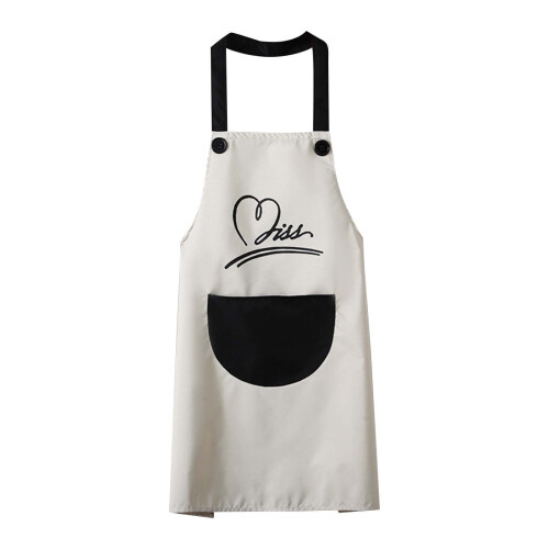 Tablier de cuisine ajustable avec grandes poches, une pièce 1