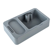 Étui à marc de café moderne, idéal pour la cuisine, Durable-Gris