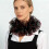 French Styles Detachable Collar Decorative Jabot-wine red 5