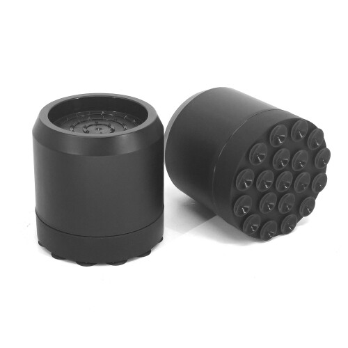 Cuscinetti isolanti per lavatrice, 45 mm, neri, confezione da 4 1