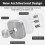 Stainless Steel Suction Shower Hooks 4 Pack 2
