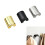 Pack of 2 Minimalists Design Wall Hooks Curved-bright gold 2