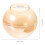 2Pcs Light Globe Lamp Shades for Pendant Chandelier Decor 7