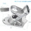 Aluminium flagstangsbeslag 1" ID2-position sølv 4