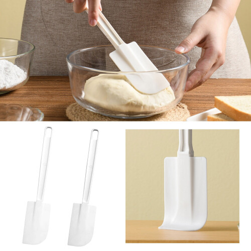 Espátula de silicone para potes, 2 peças, com cabo longo. 1