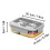 YingTaiLi Stainless Steel Bento Lunch Box with Compartments 3