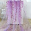 Bifavgk Willow Voile Sheer Curtain Panel Purple 5
