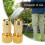 2 stuks aluminium tuinslangkoppelingen 4