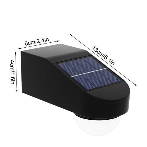 Solar Wall Lamp Outdoor Waterproof with Auto Light Sensor 2