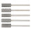 5pcs Nail Drill Bits Set Tungsten Carbide Manicure Drill Bits Electric Nail Polish Grinder Accessory 2
