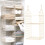 Faltbare Drahtboxen für den Kleiderschrank (3er-Pack) 2
