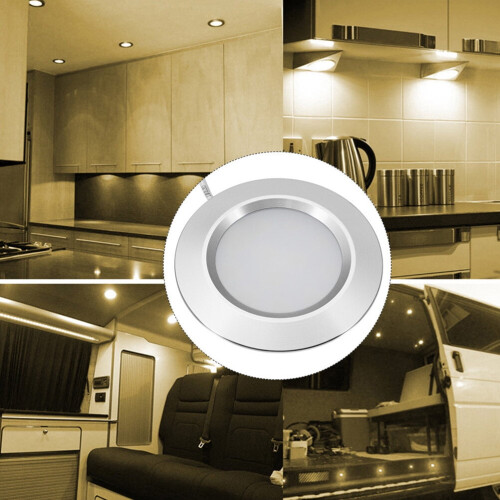 12V LED Εντοιχιζόμενο Φωτιστικό 12W IP44Αλουμινίου 1