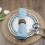 Pack of 6 Tissue Rings Unique Table Decorations Round-brown 6