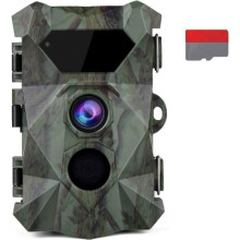 Cámara de vigilancia 4K de 48 MP, visión nocturna de 35 m, ángulo de 90, velocidad de disparo de 0,1 s, LED de 940 nm