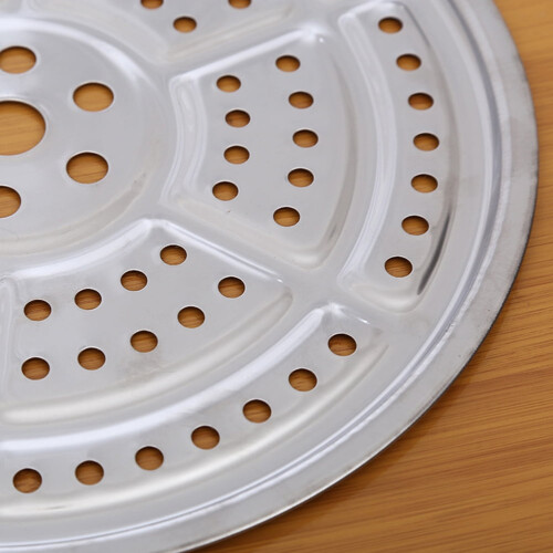 Grille de cuisson ronde en acier inoxydable 27,3 cm 1