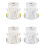 Distributeur de boissons rotatif à 4 compartiments avec robinet 5
