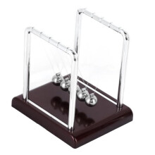 Juguete antiestrés - Péndulo con bola oscilante - Marrón - Unisex - Escritorio