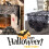 Halloween decoratieset: haardkleed, tafelkleed, 3