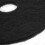 Schwarzes Stoff-Bodenpolierpad 43,2 cm 5