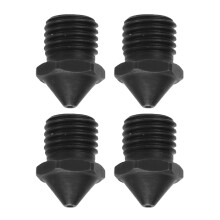 4 Stück gehärteter Stahl 0,4 mm M6 Düsen Set K2 Plus