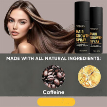 (1) 1-5x Hair Growth Spray with Biotin & Caffeine - Fast-Acting Hair Regrowth Treatment for Thinning Hair in Men & Women