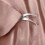 Ensemble de housse de couette 5 pièces en satin blanc ivoire, format Queen 5