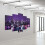 Tableau sur toile « Pont de Brooklyn de nuit » (5 panneaux) 4