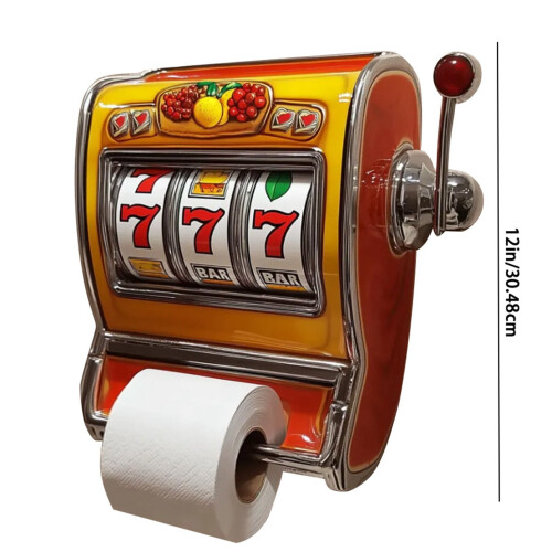 Retro-peliautomaatti WC-paperiteline 2