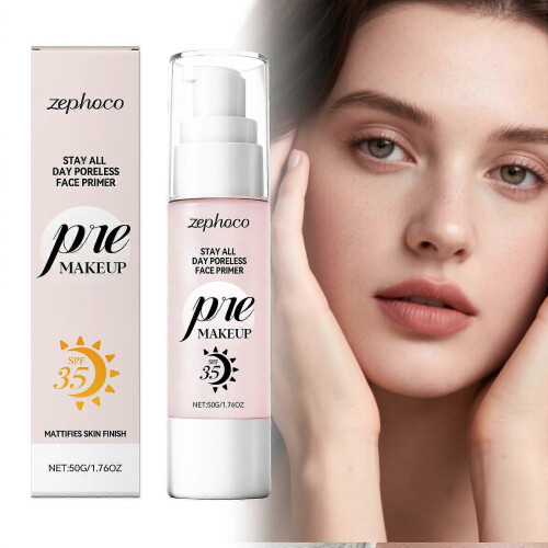 Zephoco Protection Moisturizing Makeup Front Cream Makeup Front Makeup Base Natural Patch Moisturizing Multi-Skin Fit 1