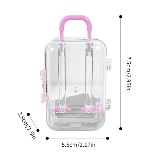 Mini trolley portaoggetti per trucchi e piccoli oggetti 2