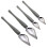Cabilock Edelstahl-Dekorierlöffel-Set, 4-teilig 4