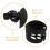 Adjustable Black PP Beverage Cup Holder for Baby Strollers 4