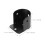 8Pcs Black Metal Rod Bracket Replacement for Closet Drapery Hardware 2