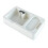 Quiet Tray For Coffee Machines With Textured Rubber Base-White 1