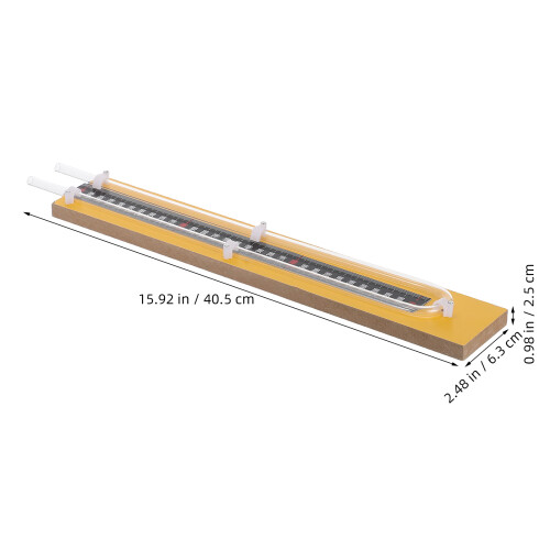 1Set High Sensitivity U-Shaped Water Column Manometer for Gas Testing 1
