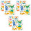 DIY Dinosaur Muurdecal Reflecterend Home Accessoire Multikleur 2