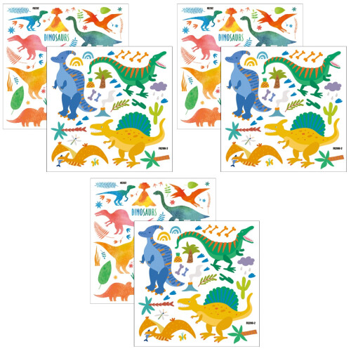 DIY Dinosaur Muurdecal Reflecterend Home Accessoire Multikleur 1
