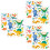 DIY Dinosaur Muurdecal Reflecterend Home Accessoire Multikleur 5